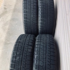冬タイヤ 155/65R13 軽自用ホイール付きスタッドレス 4本組の画像