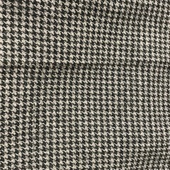 千鳥格子のグレーロングパンツの画像