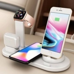 【SHEIN】【値下げしました】スマホ　ワイヤレス充電器　多機能...