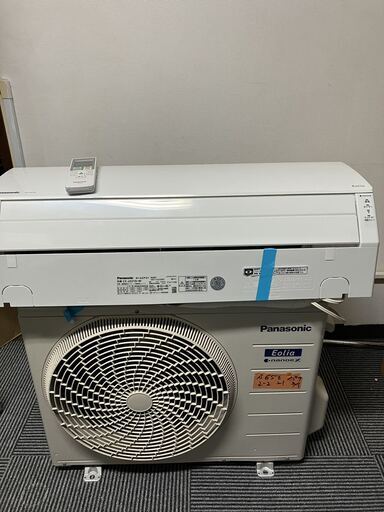 中古 Panasonicエアコン２０２１年製　ｃｓ－ｊ２２１ｄ－ｗホワイト