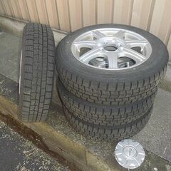 ダンロップスタッドレスタイヤ・アルミホイールつきの画像