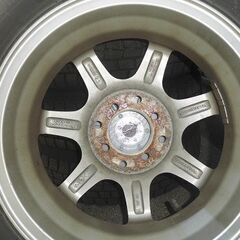 ダンロップスタッドレスタイヤ・アルミホイールつきの画像