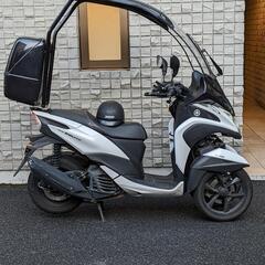 YAMAHA　トリシティ155 　ルーフ　リアボックス付き