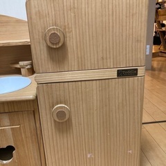 トッドル　おままごとキッチンと冷蔵庫とおまけの画像