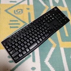 Logicool ワイヤレスキーボード USBレシーバー付き U...