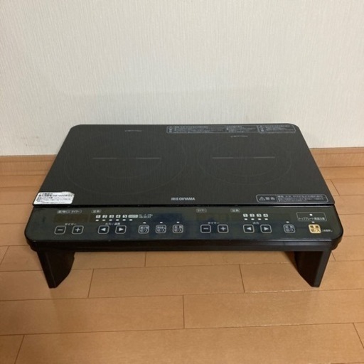 アイリスオーヤマ　IHクッキングヒーター　IHコンロ　美品