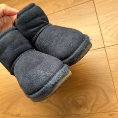 3can4on キッズ　ムートンブーツ　15cmの画像