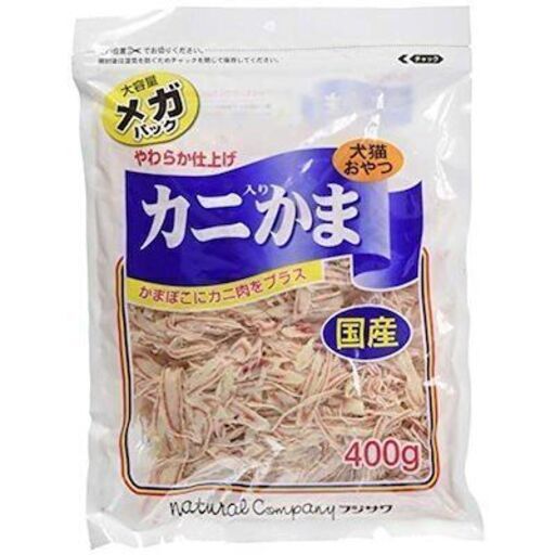 猫用おやつ カニ入りかまメガパック 400g