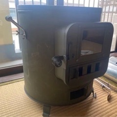 【取引完了】薪ストーブ　延長煙突付き