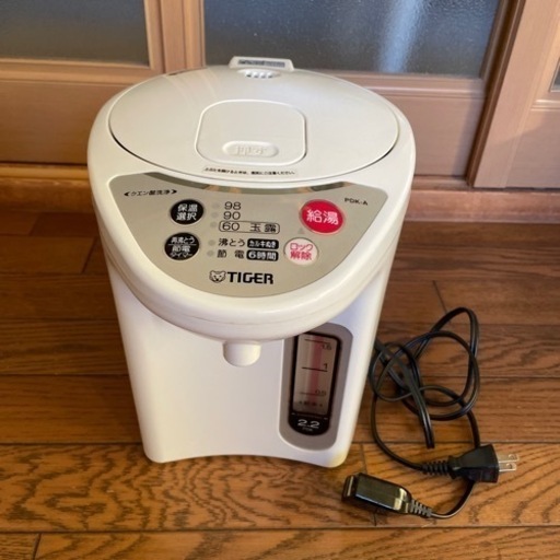 《決まりました》Tiger タイガー　電気ホットポット　PDK-A