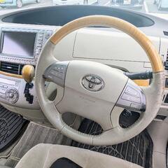 【車検有】後期型エスティマ 4WD スタッドレス,ETC,クルコン,電動シートの画像