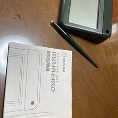 電子 卓上メモ マメモ TM1 キングジムの画像
