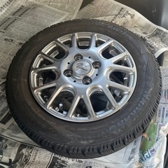 軽自動車　スタッドレスタイヤ　美品155/65R13 73Q
