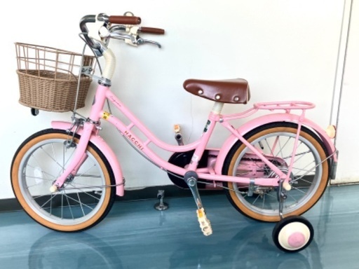 子供 自転車 16インチ ブリヂストン HACCHI ハッチ ピンク