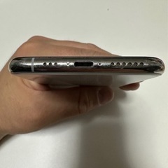 iphone xs silver 256gb (本日限定20000円)