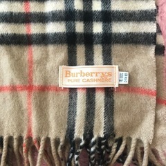 BURBERRYマフラー！の画像