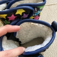 15cm ボア　ブーツ　長靴の画像