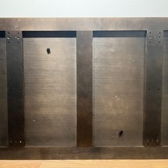 天然木製ダイニングテーブルL137*W90*H73の画像