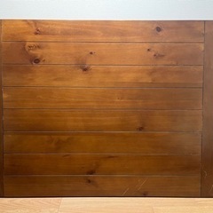 天然木製ダイニングテーブルL137*W90*H73の画像