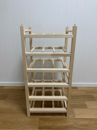 【一点のみ】木製ボトルスタンド