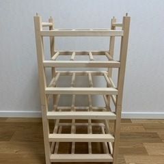 【一点のみ】木製ボトルスタンド