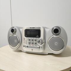 SHARP MD/CDシステム SD-FX20-S(ジャンク品)