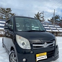 【🚙即納車OK】スズキ　パレット　4WD 黒　オートマ　エンスタ...