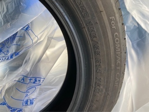 タイヤ４本（ホイール無し）受け取り先が決まりました