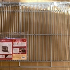 ★未使用品★ 「三面式ストーブガード」大型/山善の画像