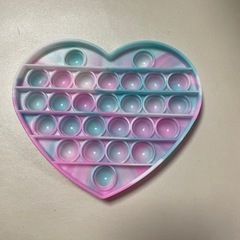 大人気!!  大きなハート プッシュポップバブル パステル かわいいの画像