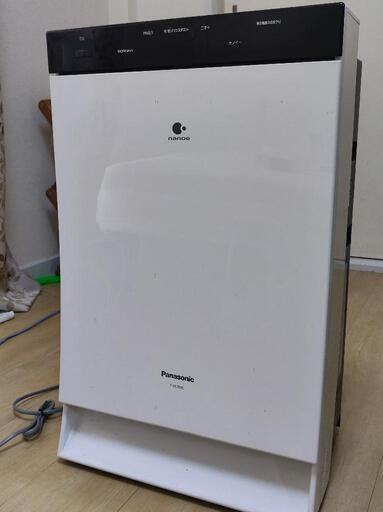 加湿器着き空気清浄機【Panasonic】ナノイー美品