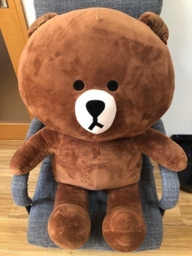 LINEブラウン風ぬいぐるみ