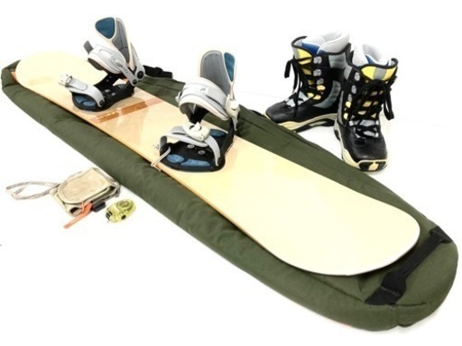 SOLD OUT ◆スノーボード◆オールインワン4点セット ボード／ビンディング／ソフトブーツ／ケース