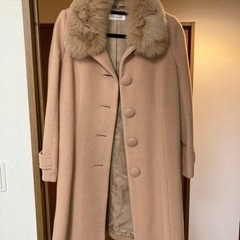 【値下げ】☆美品☆ デビュードフィオレ　ロングコート　フォックス...