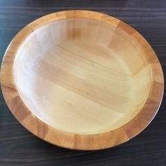 ねりばち　手ごね鉢　36cm 木製　年越しそばやうどん作りに◎