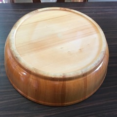 ねりばち　手ごね鉢　36cm 木製　年越しそばやうどん作りに◎の画像