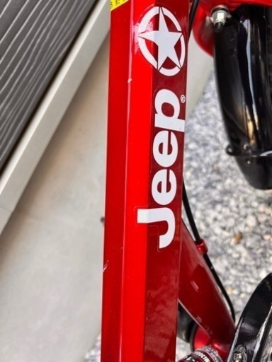 16インチ補助輪付き　自転車　
