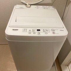 【2022年製】ヤマダセレクト洗濯機(4.5kg)