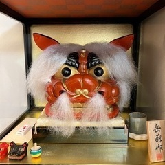 獅子頭 木彫り(12/11受け渡しまで)