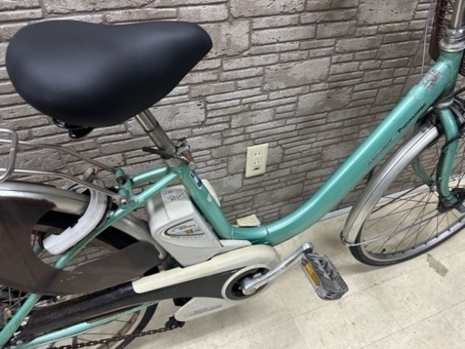 東京23区配達無料　新基準 Panasonic パナソニック ビビライトU 3.1Ah 電動自転車☆中古☆パナ 46