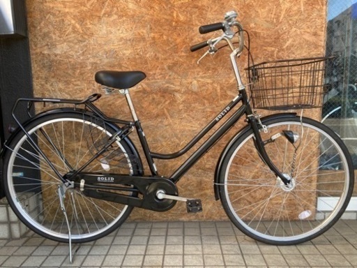 DAIWACYCLE SOLID ktl2014シティサイクル27inc  シングルギア 買物 街乗り