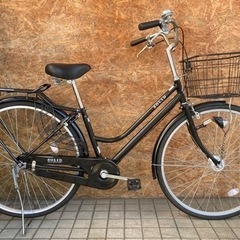 DAIWACYCLE SOLID ktl2014シティサイクル27inc  シングルギア 買物 街乗り 