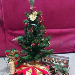 【差し上げます】クリスマスツリー他グッズ
