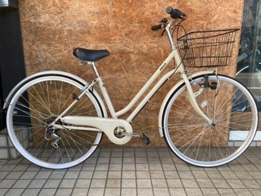 OTOMO MOLLIS シティサイクル27inc  6段ギア 買物 街乗り