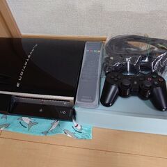 中古☆ ps3 一式 リモコン・変換アダプター付き プレステ3