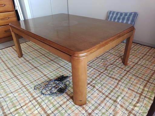 家具調コタツ　サイズ約75cm×約105cm