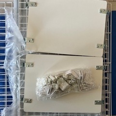 スリム猫ケージ 2段 ホワイト PSCC-752 アイリスオーヤマの画像