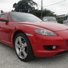 H17　マツダ　RX-8　ベースモデル　赤　5MT　12.6万k...