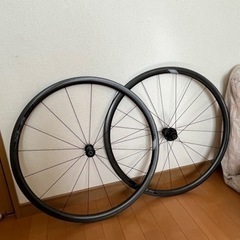 美品　GIANT SLR1 カーボンホイール　リムブレーキ