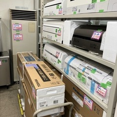佐賀激安中古エアコン最安値挑戦中‼️保証付、取付込 - リサイクルショップ